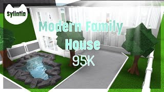 Family Farmhouse Bloxburg Houses 2 Story Modern Family