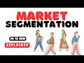 Market Segmentation in 12 minutes
