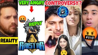 RAISTAR EXPOSED FF MODERATOR 🤬 || NG Vs Notaxid Controversy? | Ungraduate Gamer Angry