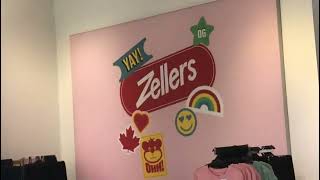 Zellers inside The Bay at Galeries d'Anjou