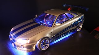 ワイスピGTRでRCサーキットを走らせてみた！【RC DRIFT】