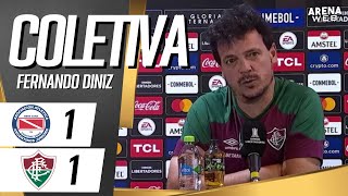 COLETIVA FERNANDO DINIZ | Argentinos Juniors 1 x 1 Fluminense - Conmebol Libertadores 2023