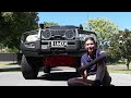 pajero 3 inch and 33 s rig walkthrough clearence dobinsons ims shocks 33