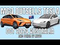 MG4 Outsells Tesla Model 3 and Model Y in Australia for Oct 2024