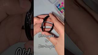 Old bangles to new bangles | #craft  #old #bangels #trending #hack #oldbangles