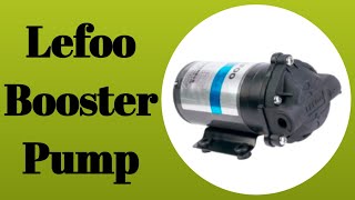 How To Install RO Booster Pump In Your Water Purifier | RO Water Support | Leefoo Imported RO Pump |