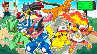 ¿Qué POKÉMON de ASH SOBREVIVE MÁS TIEMPO?