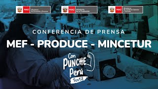 Presentación del Plan Con Punche Perú: Textil