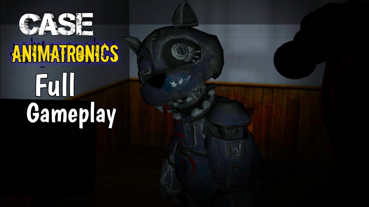 Case Animatronics Full Gameplay | Case Animatronics Horror Game - YouTube