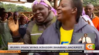 Ruiru man wins ksh20m Shabiki jackpot