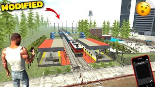 Build New Railway Station🚉 In Indian Bikes Driving 3D🥰 RGS Tool Secret Cheat Code😱 Ibd3d New Update🤩