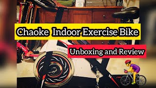 Chaoke Indoor Exercise Bike Unboxing and Review | Spin Bike Review