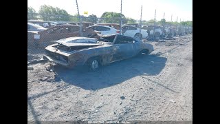 1969 Chevrolet Camaro burn, total loss found at Insurance Auto Auctions.