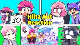 HIHA AUT REACTION MV CA NHẠC CỦA HIHA AUT LOVE YOU TRONG MINECRAFT*HIHA REACTION