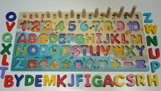 Learn ABCs, Numbers, Shapes, Counting, and Colors!  Best Toddler Alphabet Learning Video!