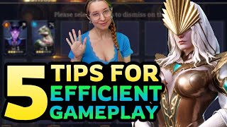 5 Tips for Efficient Gameplay 🔸 Early & Late-Game Advice ✤ Watcher of Realms