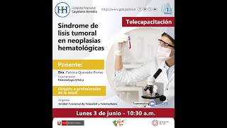 ⁠Síndrome de lisis tumoral en neoplasias hematológicas