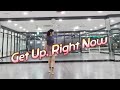 Get Up, Right Now Line Dance / Improver 