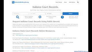 Indiana Mugshots (Official County Jail Arrest and State Prison Inmate Search).