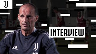 Allegri Previews Atalanta Friendly | Exclusive Interview | Juventus