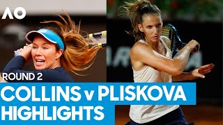 Danielle Collins vs Karolina Pliskova Match Highlights (2R) | Australian Open 2021