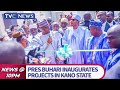 Pres Buhari Inaugurates Dry Port, Other Projects In Kano