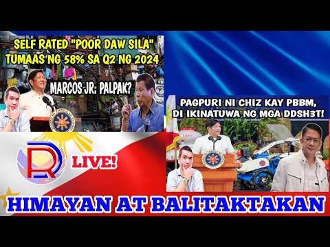 MARCOS JR. PALPAK? SELF RATED POOR TUMAAS! CHIZ ESCUDERO SIPSIP "DAW' KAY PBBM?