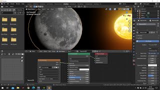 Blender 2.8 - Solar System TUTORIAL - Easy For Beginners