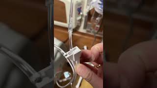 Nurse Hack: Tip End of an IV