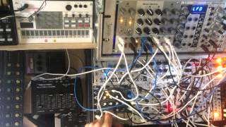 Mutant Machine Hex Inverter + Pressure Points Make Noise // Baseck Punk Rock Modular