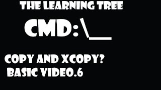 how to copy a file and xcopy a folder in cmd | Naveed Sarwar