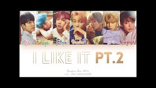 BTS 방탄소년단  いいね Pt2あの場所で I Like It Pt 2 At That Place( Color coded /Japanese/Rom/Eng )