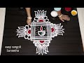 ugadi 2024 rangoli designs traditional kolam with dots easy rangoli simple muggulu