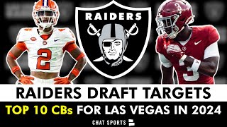 Raiders Draft Targets: Top 10 CBs Las Vegas Should Target In The 2024 NFL Draft Ft. Terrion Arnold