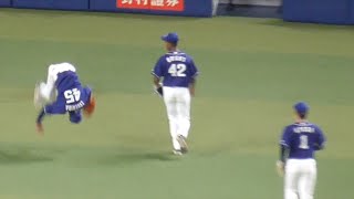 土田龍空　京田陽太の目の前でバク転を披露　ファンフェスタ　2022.11.26