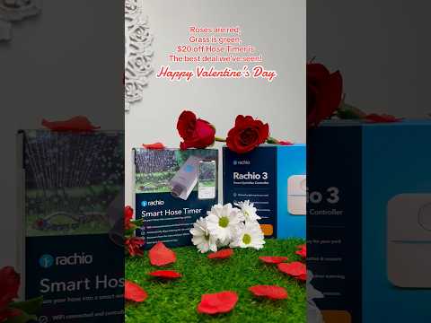 We ️ a good deal! Use code TIMER20 for 20 off the #rachio Smart Hose Timer – today only! #vday