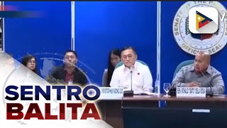 PNP  Chief Marbil, ipinaliwanag sa Senado na walang political pressure sa pagbabawas...