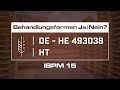 ISPM 15 - Behandlungsformen Ja / Nein?