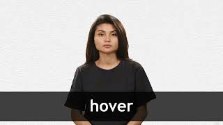 How to pronounce HOVER in American English