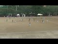 u 16 川越高校vs埼玉平成高校 20121006 後半17分2点め