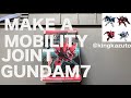 Make a Gundam. Mobilty joint Gundam vol.7 Gelgoog Menace Esay to make Gundam.  It's a sleepy video.