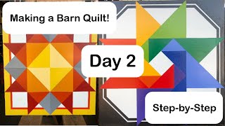 Barn Quilt Tutorial: Day 2
