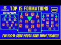 🔥 TOP 15 BEST Formations for Quick Counter in eFootball 2023 Mobile 😱 | 424 & 3-AMF are back!? 🤔