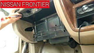 Remove the console to clean the air conditioner NISSAN FRONTIER [EP.1]