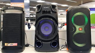 Sony MHC V13D | DEEP BASS Indoor (Media Shop) | CRAZY Sound Test Vol . 25 🤯🔥