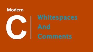 Whitespaces and Comments