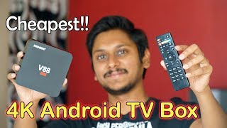 Cheapest 4K Android 6.0 TV Box Review | Only 1700Rs!!