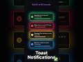 Build a Toast Notification System in React — No Library Needed 🔥