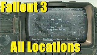 FALLOUT 3 All Locations