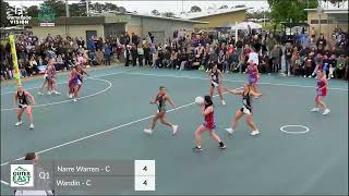 OEFN GRAND FINAL - PREMIER C GRADE NARRE WARREN V WANDIN